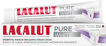 LACALUT PURE WHITE — cutie și tub